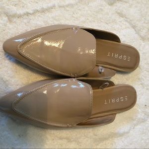 Esprit size 8.5 pointed toe clog